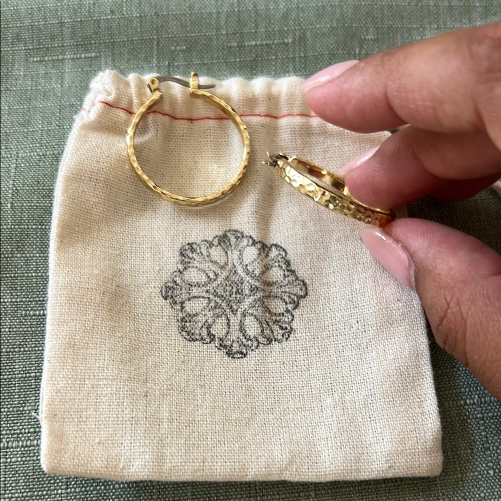 Gold Hoop Earrings